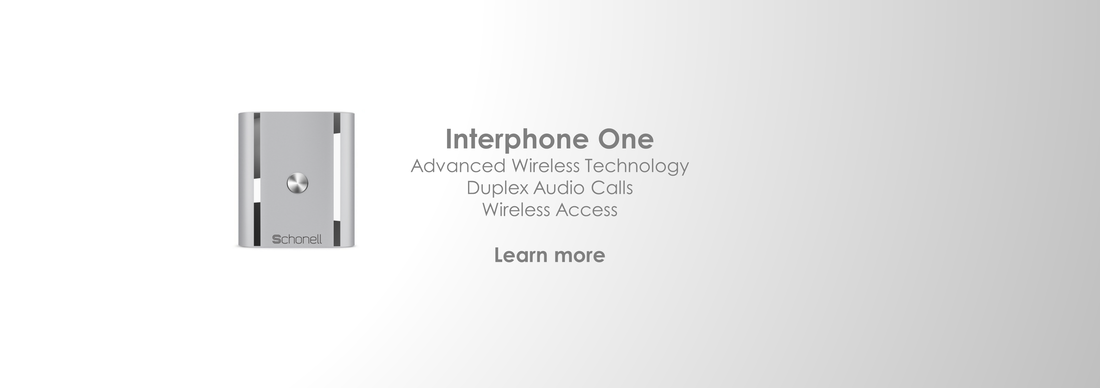 Products: Interphone One: One Button | Wireless Building Installation Solution